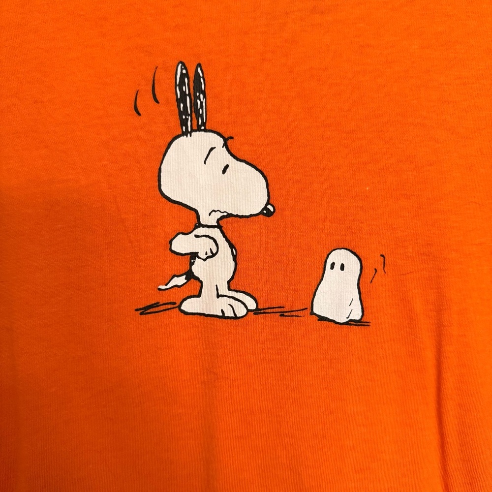 Peanuts Bright Orange Tee